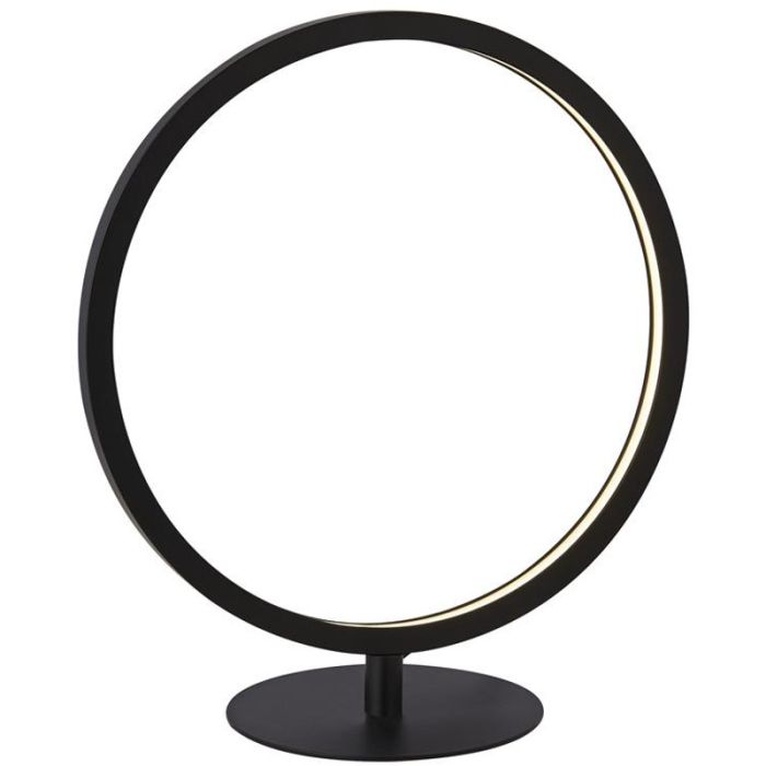 Searchlight Cirque EU25771-1BK zwart metalen tafellamp