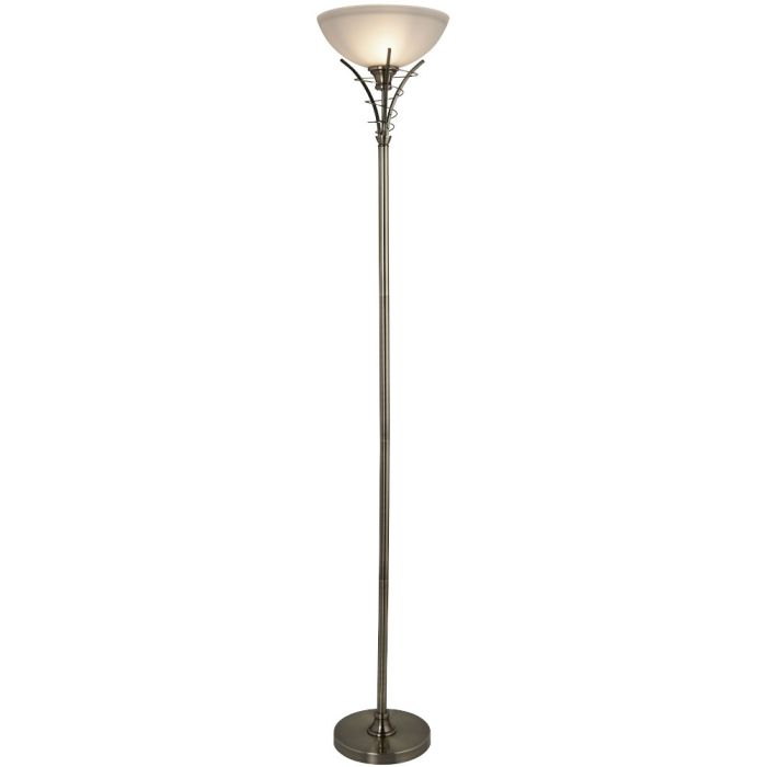 Searchlight Linea EU5222AB antiek bronzen uplighter