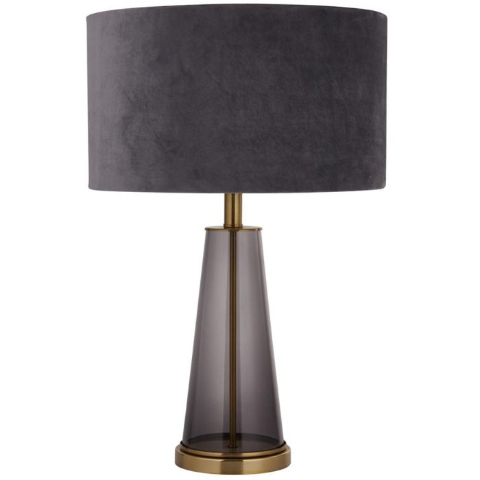 Searchlight Verona EU60141SM fluwelen tafellamp