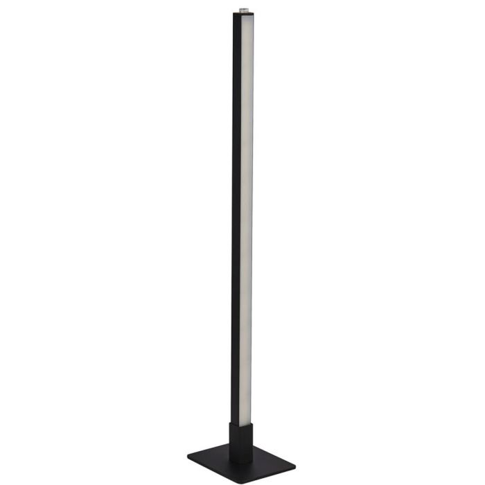 Searchlight Tribeca EU96382-1BK zwarte tafellamp met touchdimmer