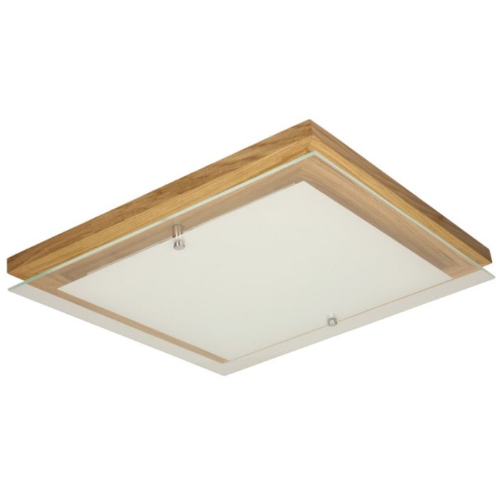 Spotlight Finn 4022974 eikenhouten plafonniere