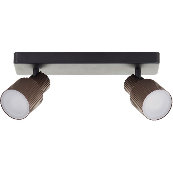 Brilliant Cadiz G01413/76 zwart met koffiebruine spot