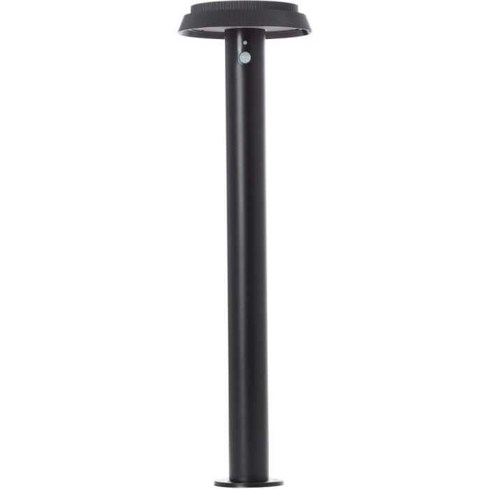 Brilliant Alvero G40432/06 paallamp met solar en bewegingsmelder