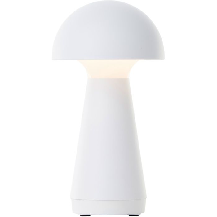 Brilliant Navabi G40896/05 witte tafellamp op accu