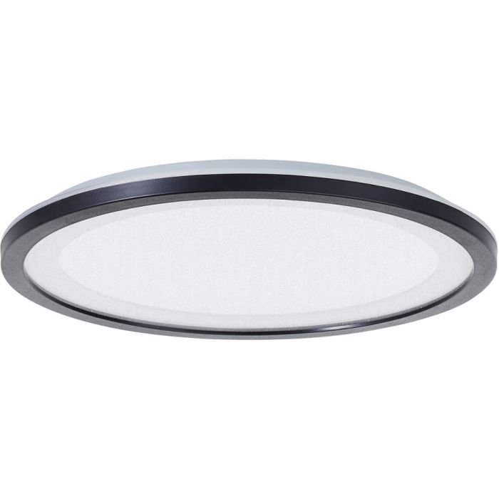 Brilliant Mosako G80545/76 zwarte plafonniere met glittereffect