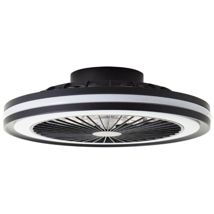 Brilliant Palmero G99280/06 zwarte plafondventilator
