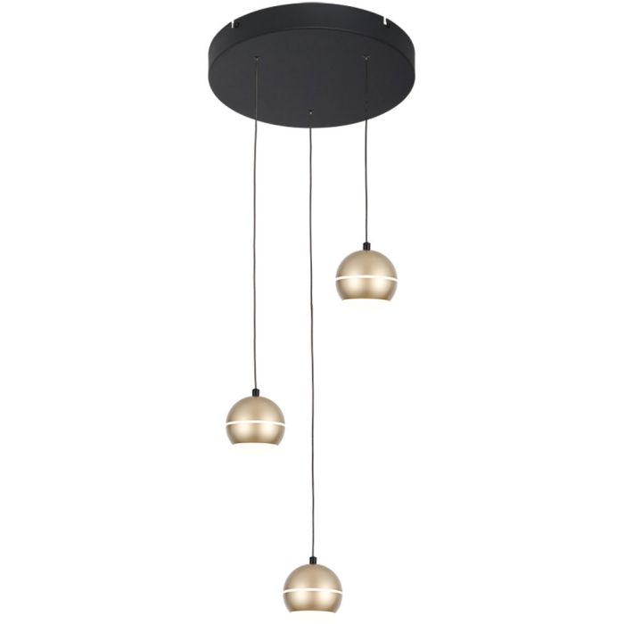Freelight Bilia H4833GD goud kleurige hanglamp