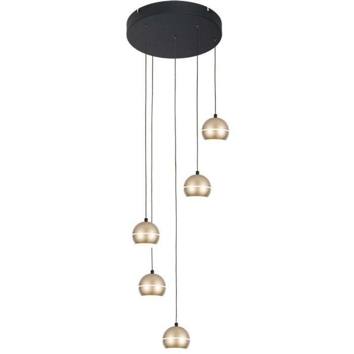 Freelight Bilia H4855GD goud kleurige hanglamp