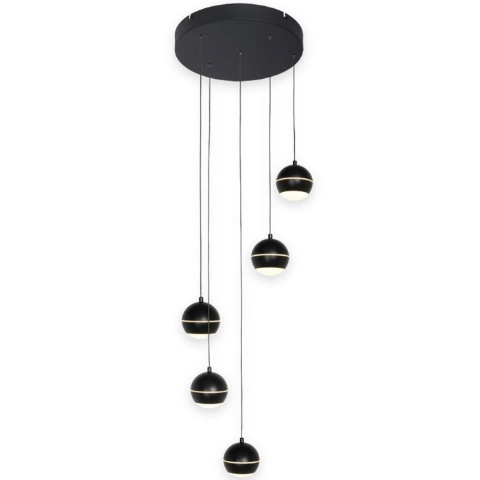 Freelight Bilia H4855Z zwarte hanglamp