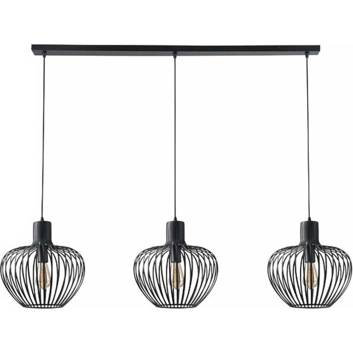 Freelight Arraffone H8303Z zwart metalen hanglamp