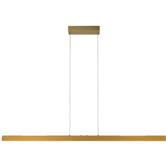 Freelight Traiano H1461B messing kleurige 140cm lange hanglamp