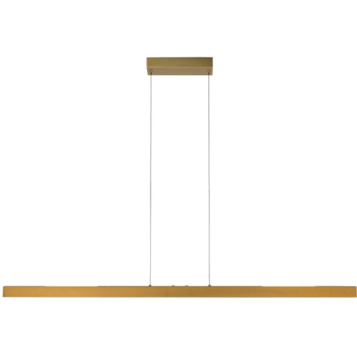 Freelight Traiano H1661B messing kleurige 160cm lange hanglamp
