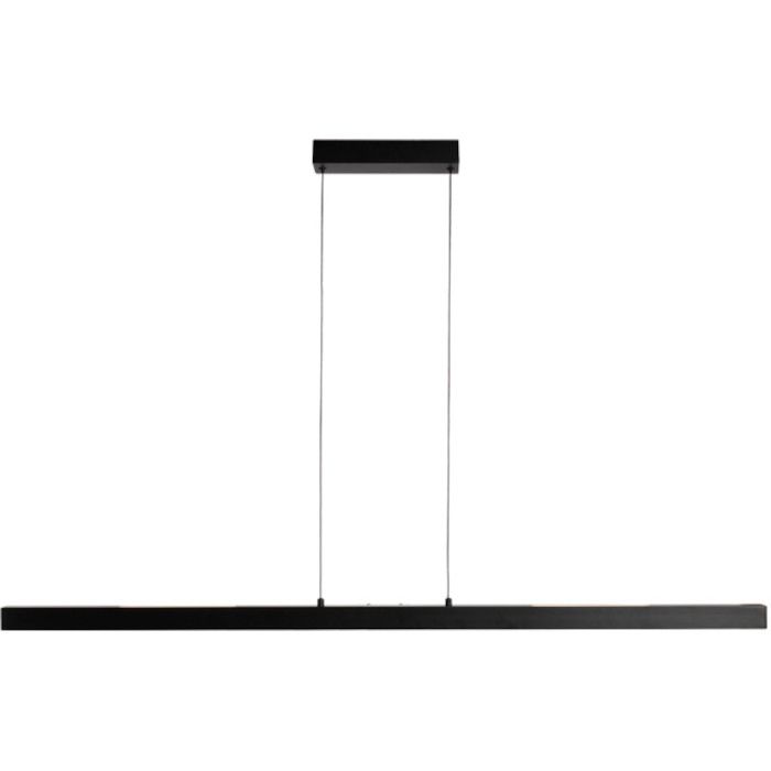 Freelight Traiano H1661Z zwarte 160cm lange hanglamp