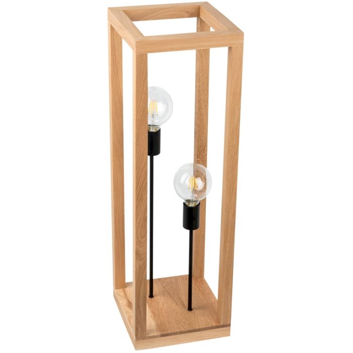 Spotlight Kago 51514274 eikenhouten vloerlamp