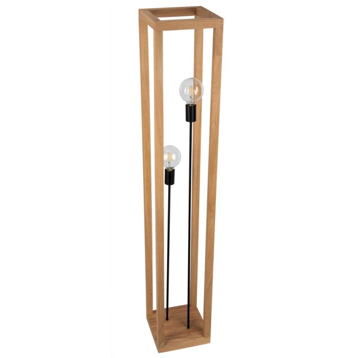Spotlight Kago 51524274 eikenhouten vloerlamp