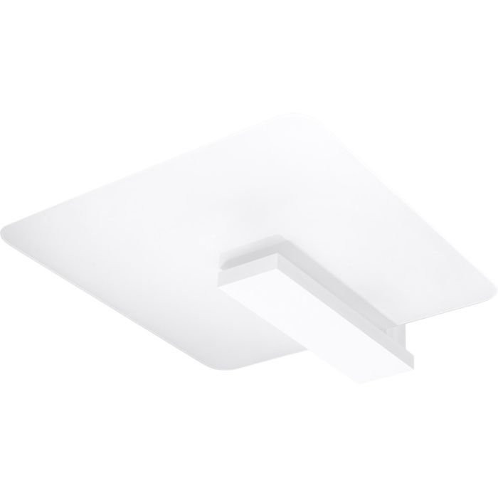 Sollux Lappo SL.1093 houten plafondlamp met mat glas