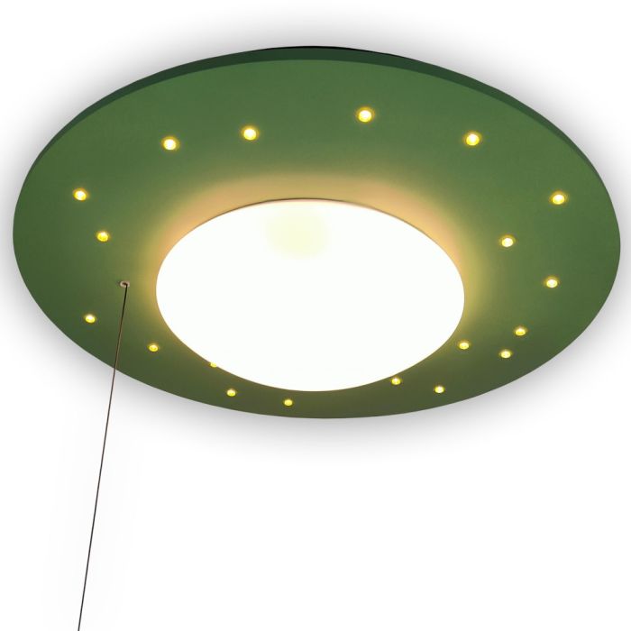 Niermann Sterrenlicht 6005 groene plafondlamp met 20 leds