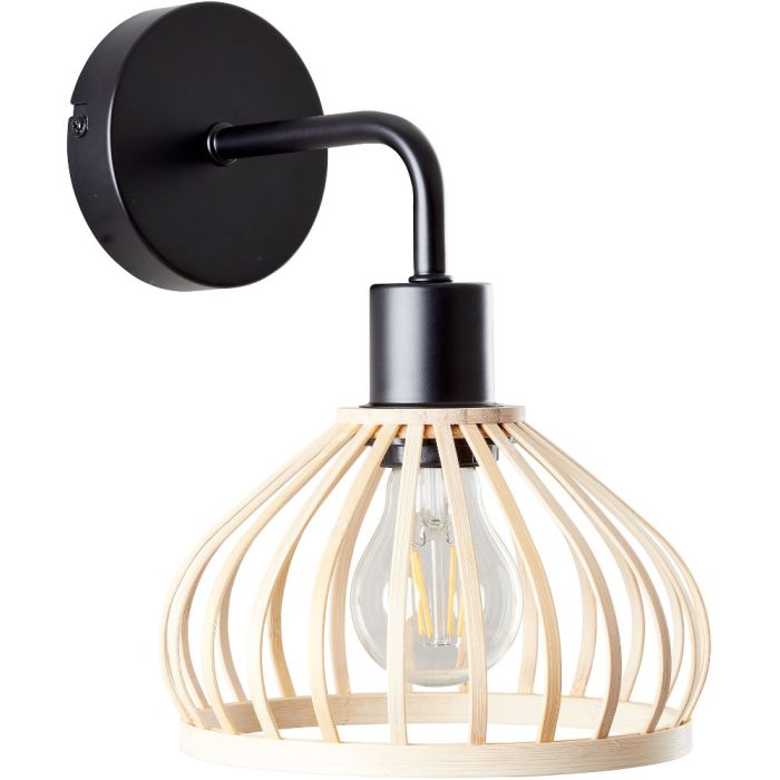 Brilliant Norah 99741/76 bamboe wandlamp