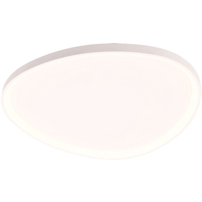 Freelight Organico PL3033W witte driehoekige plafonniere met ronde hoeken