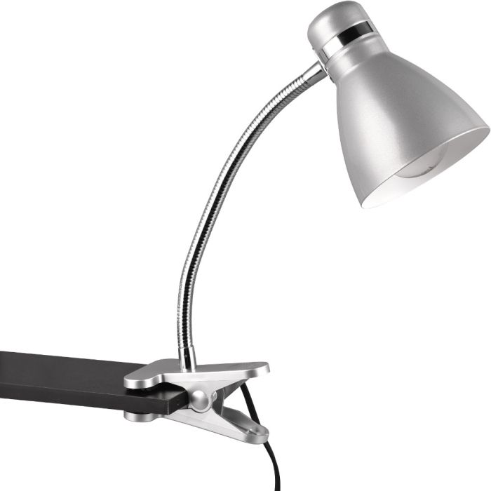 Trio Harvey R20731287 grijze klemlamp