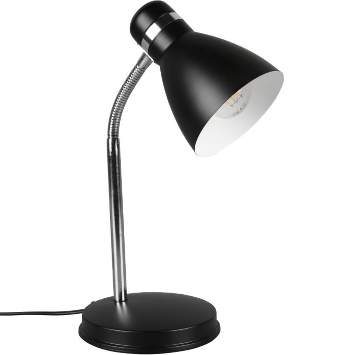 Trio Harvey R50731032 mat zwart bureaulampje
