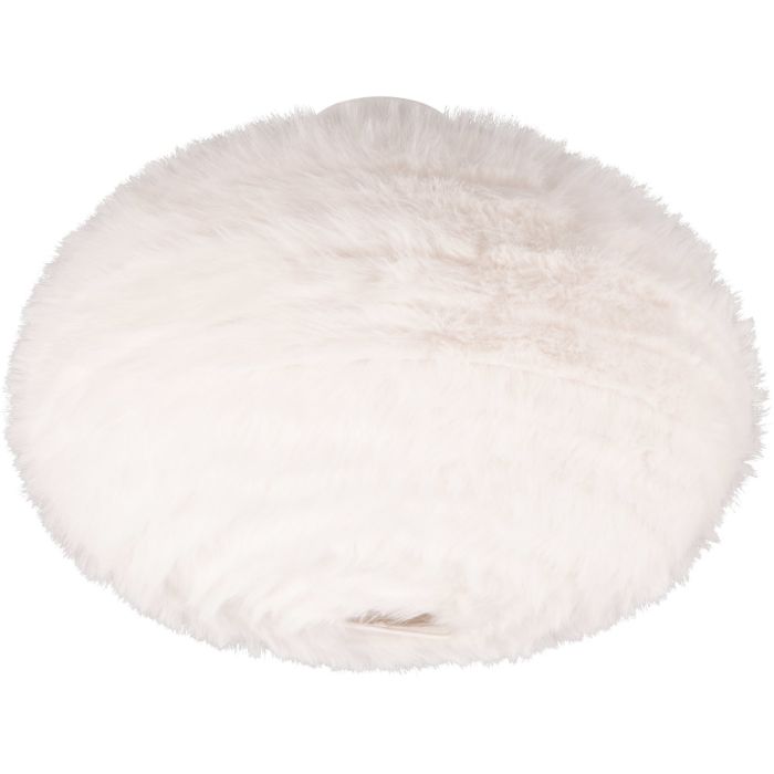 Reality Furry R61582001 wit pluche plafondlamp