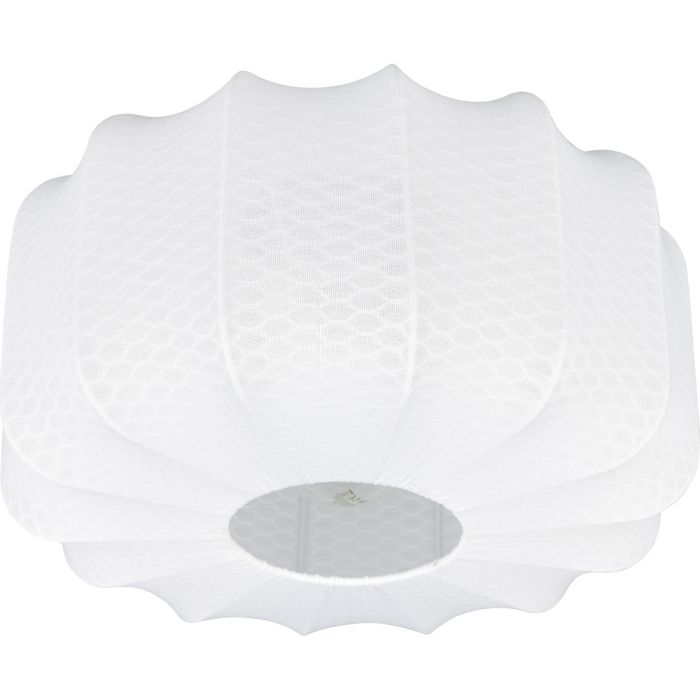 Casalum Madeline R61971901 plafonniere van wit textiel