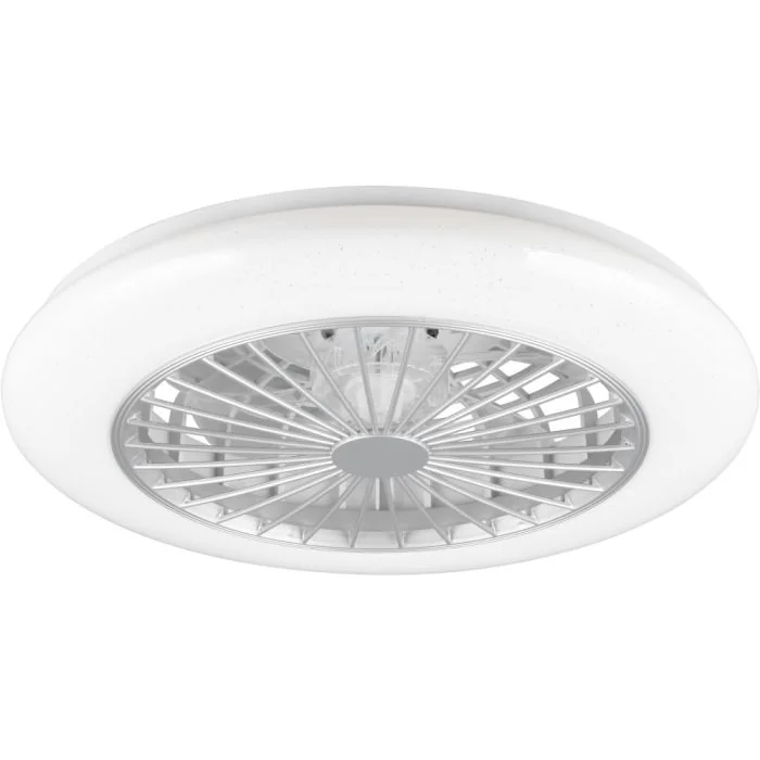 Reality Stralsund R62522987 grijze plafondventilator met RGB