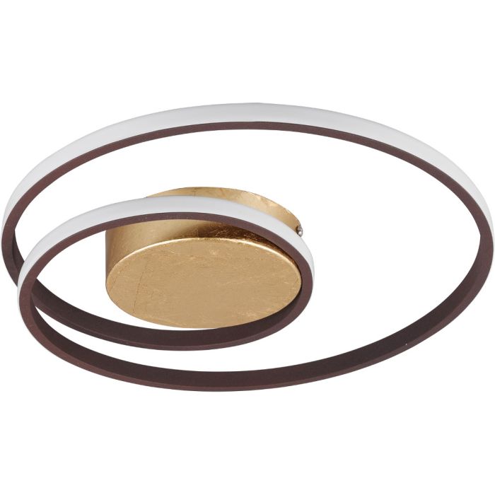 Trio Zibal R62911124 roestbruine plafonniere