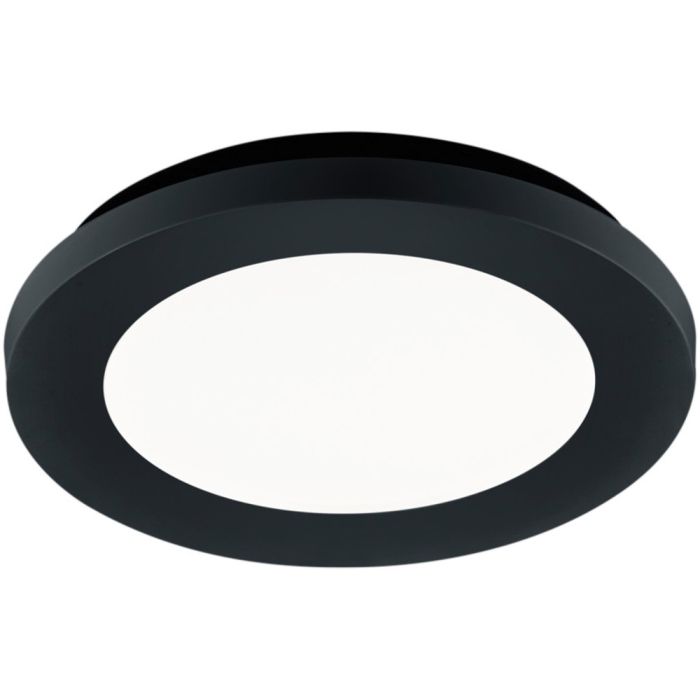 Trio Camillus R62921032 zwarte badkamer plafonniere