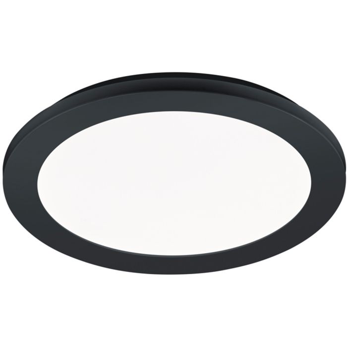 Trio Camillus R62921532 zwarte badkamer plafonniere