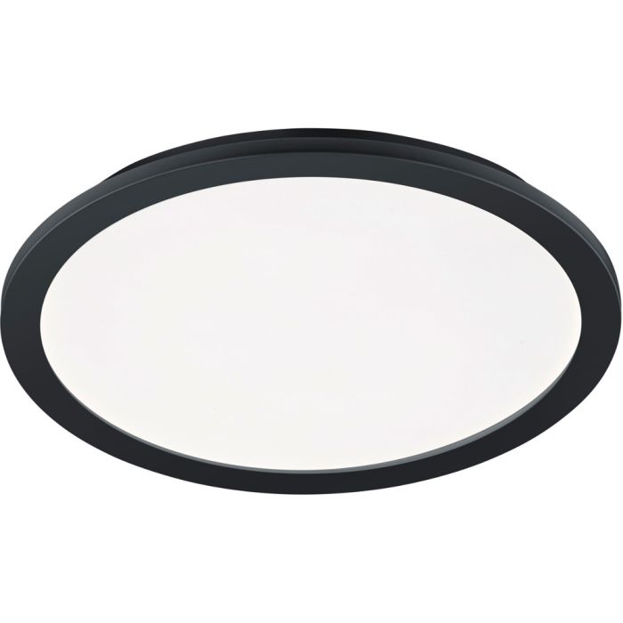 Trio Camillus R62922432 zwarte badkamer plafonniere