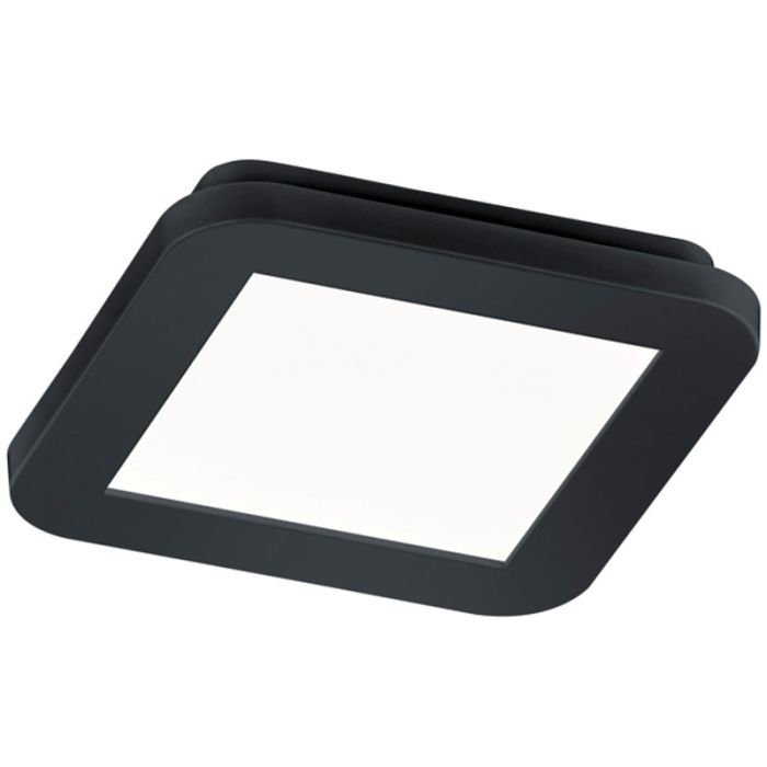 Trio Camillus R62931032 zwarte badkamer plafonniere
