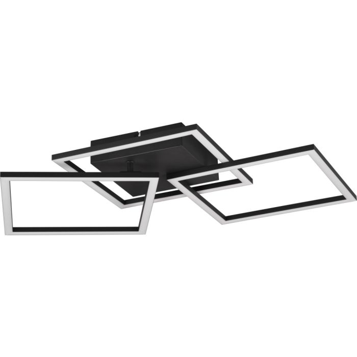 Trio Trail R64493132 zwarte plafondlamp