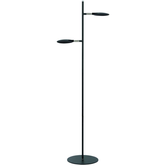 Freelight Piana S1812Z zwarte vloerlamp
