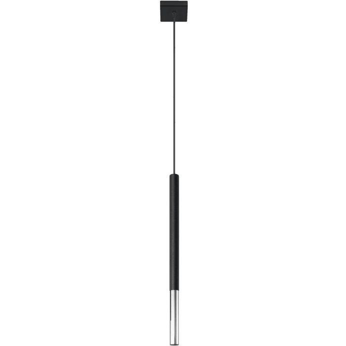 Sollux Mozaica SL.0885 zwart met chromen hanglamp