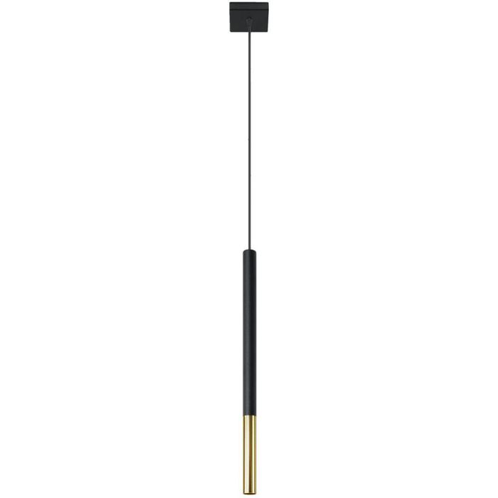 Sollux Mozaica SL.0891 zwart met gouden hanglamp