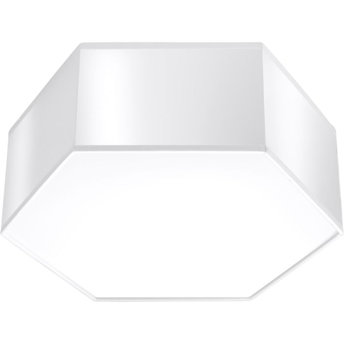 Sollux Sunde SOL1056 witte plafondlamp van kunststof