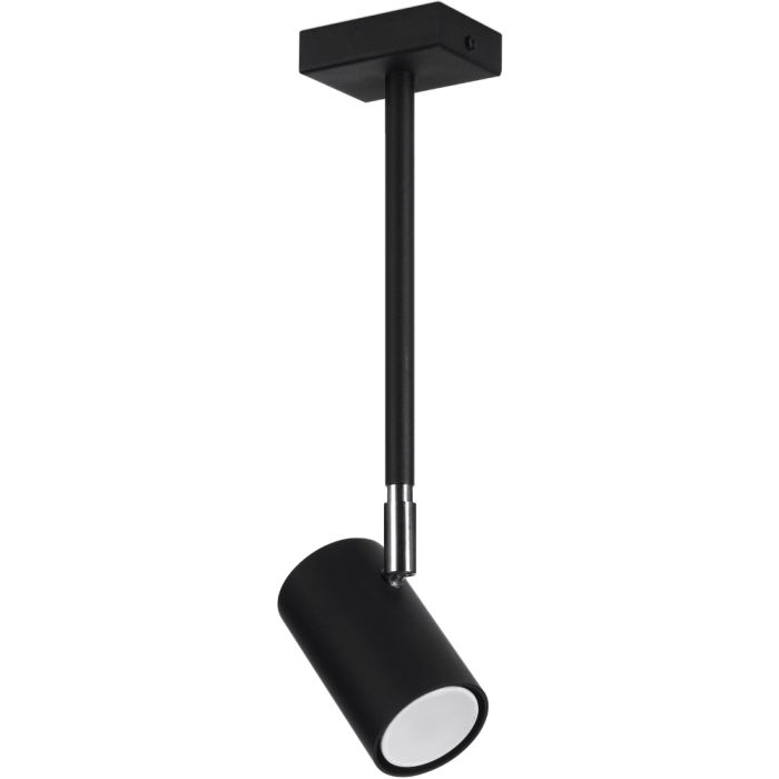Sollux Norano SOL1074 mat zwarte verlaagde spot