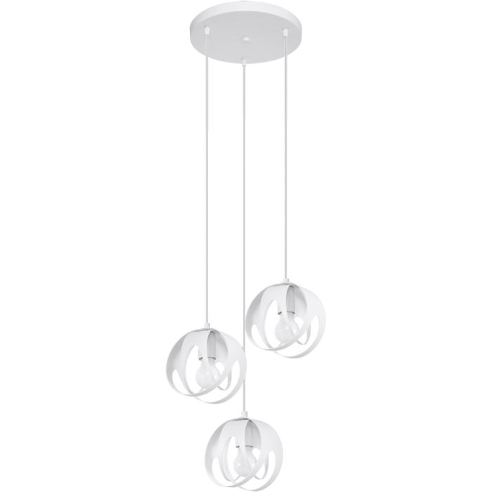 Sollux Tulos SOL1084 mat witte hanglamp