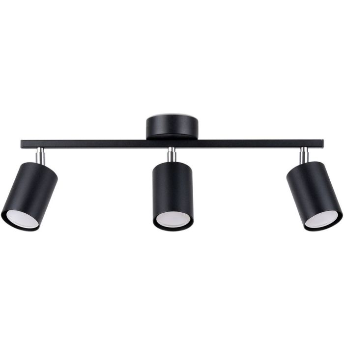 Sollux Lemmi SL.1128 mat zwart metalen spot
