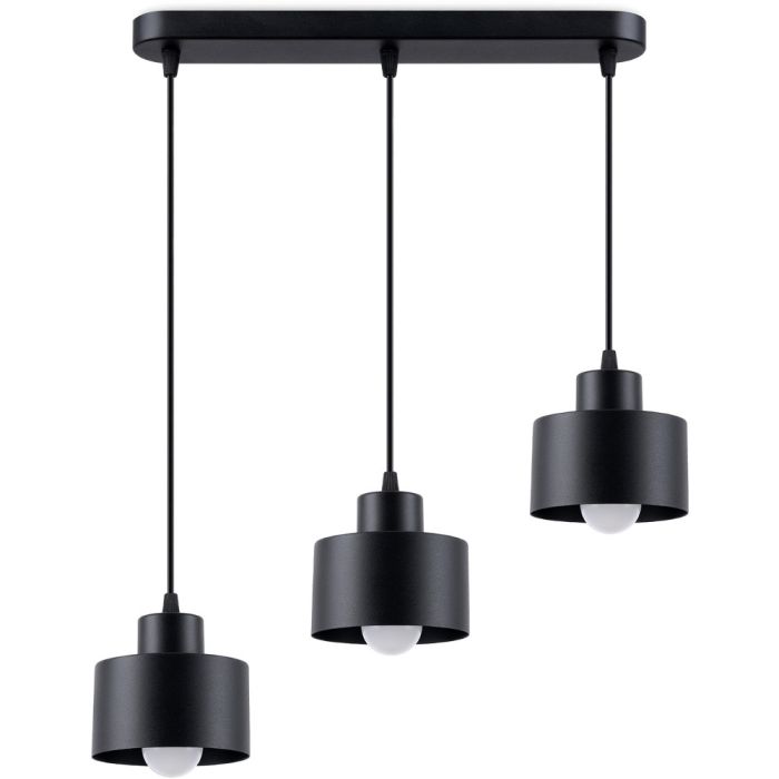 Sollux Savar SL.1133 mat zwarte hanglamp