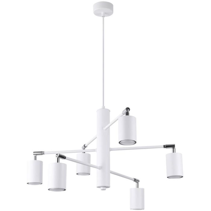 Sollux Lemmi SL.1206 witte kroonluchter met 6 GU10