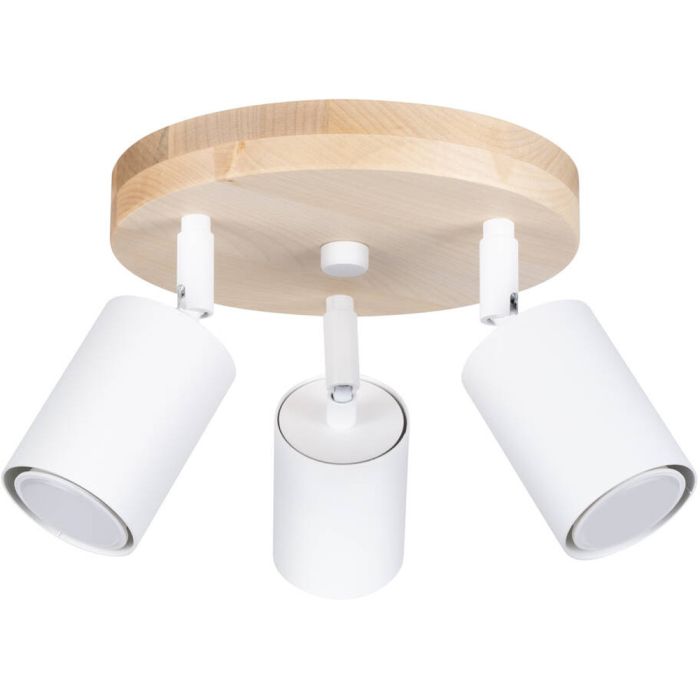 Sollux Verdo SL.1287 wit spot van hout en metaal