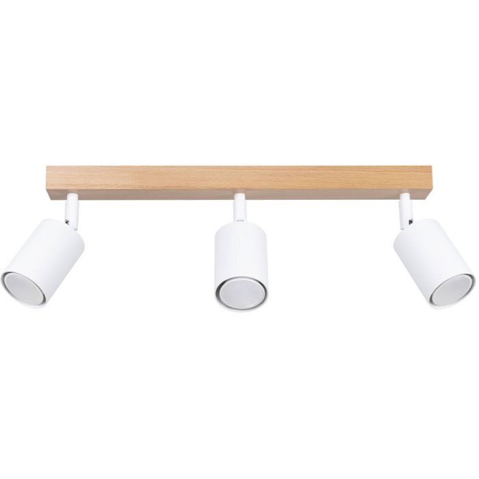 Sollux Verdo SL.1288 witte spot van hout en metaal