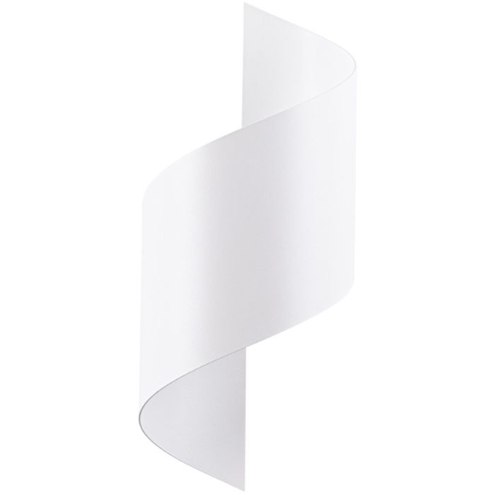 Sollux Talassa SL.1308 wit metalen gebogen wandlamp
