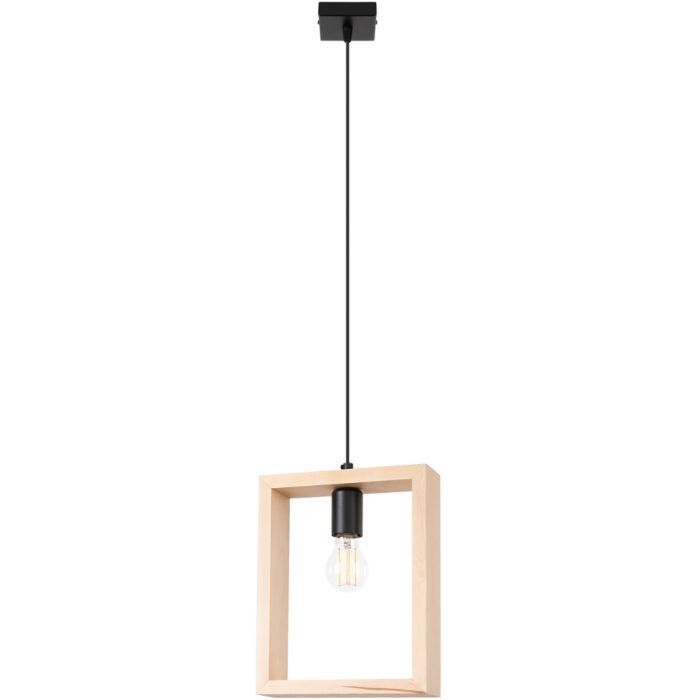 Sollux Aries SL.1310 houten hanglamp