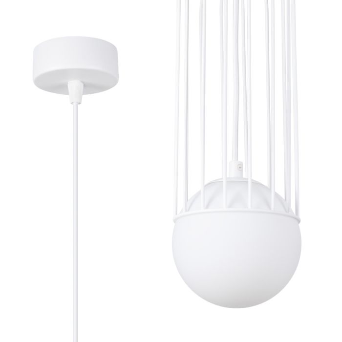 Sollux Brina SL.1331 witte hanglamp