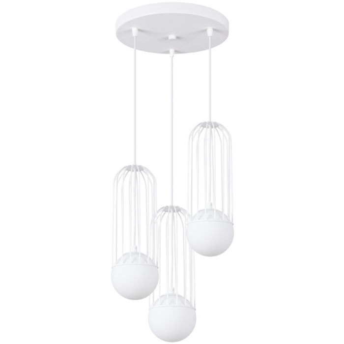 Sollux Brina SL.1335 witte hanglamp
