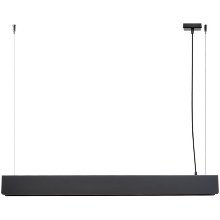 Sollux Spark SL.1395 zwarte hanglamp voor G13 LEDbuis